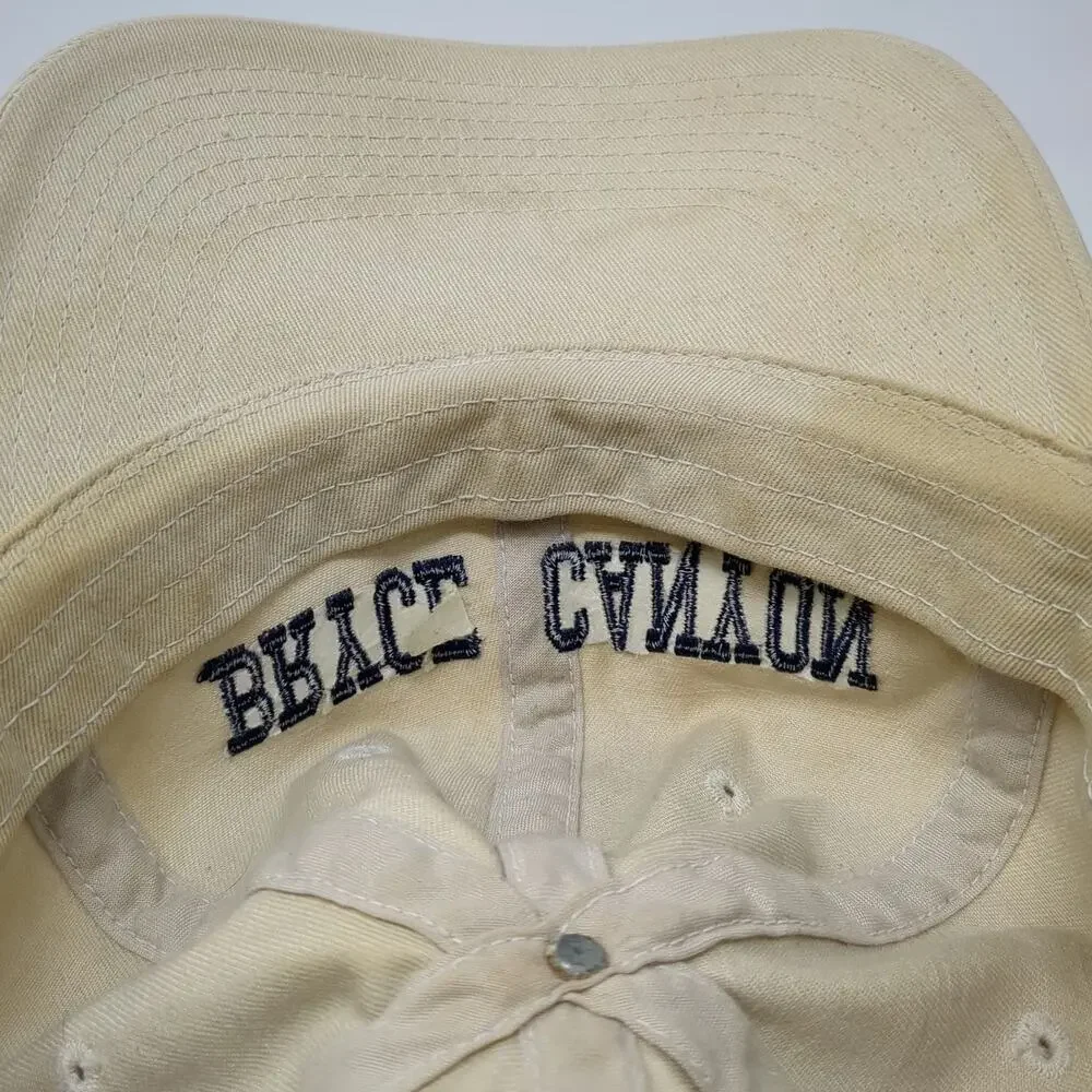 Fahrenheit Baseball Cap Beige One Size Hat Bryce Canyon Embroidered Cotton